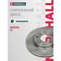 Диск тормозной (левый/правый передний) NISSAN ниссан Juke жук Tilda DF6471 402061KA3A
