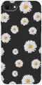 Силиконовый чехол на Apple iPhone SE (2022) / SE (2020) / 8 / 7 / Эпл Айфон СЕ 2022 / СЕ 2020 / 8 / 7 с рисунком Camomiles Soft Touch черный