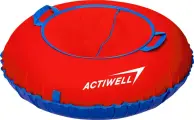 Санки надувные ACTIWELL ватрушка D 0,75м 80кг красные