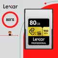 Карта памяти Lexar Professional CFexpress Type A GOLD 80 ГБ