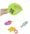 Музыкальный мобиль-подвеска Pituso Лужайка на батарейках, пластиковые игрушки (свет, звук) детский