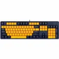 Клавиатура Rapoo V500PRO.RU, желтый/голубой (V500PRO-2024)