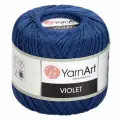 Пряжа для вязания YarnArt Violet 0154 джинсовый 6 шт 50 гр/282 м 100% мерсеризованный хлопок