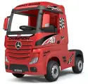 Детский электромобиль Barty Mercedes-Benz Actros (Лицензия) красный глянец