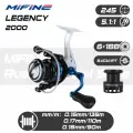 Катушка рыболовная MIFINE LEGENCY 2000F 6+1подшипник (запас. металл. шпуля) (5:1.1), для спиннинга, для карповой ловли, для фидерной ловли
