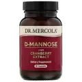 Dr. Mercola, D-манноза и экстракт клюквы, 60 капсул