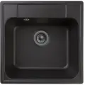 Мойка для кухни Reflexion Etude черная RF0353BL размер 48*48*18см