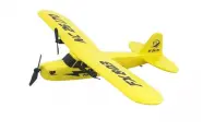 Самолет на пульте управления Piper J-3 (EPP) 2.4G Fei Xiong FX803-Y