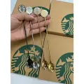 Кофейные ложки Starbucks длинные 23 см, 4 шт