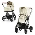 Детская коляска 2в1 Cybex Talos S Lux, цвет Seashell Beige TPE (Кремовый), артикул производителя 522005071 / 522002615