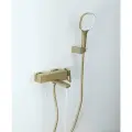 Смеситель для ванны с душем Gappo G3217-3 латунь, золотой сатин