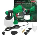 Электрический ручной краскопульт Rockforce 230 В, 400 Вт, объем бачка 1 л, макс. расход краски 800 мл/мин RF-SG100-640H(59000)