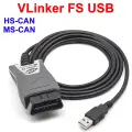 Автомобильные диагностические инструменты Vgate vLinker FS ELM327 для Ford FORScan HS MS CAN ELM 327 OBD 2 OBD2, интерфейс OBD-сканера OBDII для Mazda