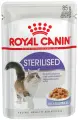 Корм влажный для кошек ROYAL CANIN Sterilised 85г желе, 10 шт.
