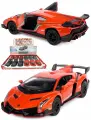 Металлическая машинка 1:36 Lamborghini Veneno , инерционная / Оранжевый