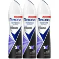 Антиперспирант Rexona, Усиленная защита, Ультраневидимая, 72ч уверенности, спрей, 150 мл, 3 шт.