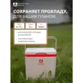 Термобокс для автомобиля 14 л/Арктика 2200/термоконтейнер с ручкой, белый