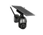 Уличная 2MP автономная поворотная 4G камера с солнечной батареей Link Solar S12-4GS (Black) (W3950RU) (двусторонняя связь, поворотный механизм)