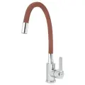 Смеситель для кухни Viko с гибким изливом (V-4439 Brown)