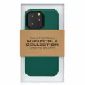Чехол KZDOO MAG NOBLE, для iPhone 14 Pro Max MagSafe, оригинальная кожа, матовый — Зелёный