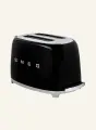 Тостер Smeg TSF01 на 2 ломтика, 950 Вт черный