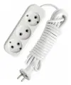 Удлинитель 3х7м без заземл. 10А IP20 Е-203 АБС-пл. ПВС 2х1 UNIVersal 9631966 (7шт. в упак.)