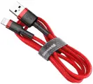 Кабель Baseus cafule Lightning - USB 1м Red/Red (CALKLF-B09)