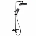 Душевая система ALMAes Deivon SDI-1834 с термостатом цвет Черный матовый