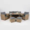 Комплект садовой мебели из ротанга