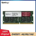 Оригинальный Synology D4ES01-4G/8G/16G DDR4 ECC небуферизованный модуль памяти SODIMM SO-DIMM