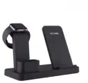 Беспроводное зарядное устройство Canyon WS-304 3 в 1, с технологией QI, черное