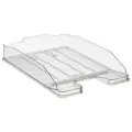 Лоток горизонтальный для бумаги СТАММ Эксперт 1 25.5 см прозрачный 1 шт.