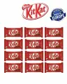 Шоколадный батончик KitKat с хрустящей вафлей, 12 шт по 41,5 г