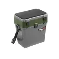 Ящик рыболовный зимний серый/хаки Helios