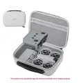 Сумка для хранения DJI Neo, водонепроницаемый амортизирующий защитный чехол из искусственной кожи для DJI RC N3, портативный органайзер, аксессуары для дронов, Grey, Neo Bag