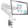 Крепление ONKRON G80 для монитора 13-32 настольное, до 8 кг, газлифт, белый