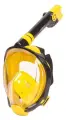 Sargan Маска полнолицевая для сноркелинга Galaktica Premium L-XL, черный/желтый/желтый