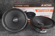 Динамики автомобильные AVATAR MTU 61LE . Данная модель обладает ферритовым мотором с высокой чувствительностью - 92,8 дБ