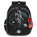 Ранец школьный формованный GRIZZLY с анатомической спинкой на ножках, для мальчика RAz-587-6/2