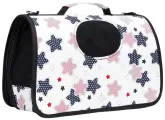 Сумка-переноска каркасная Звёзды, размер S, 37,5 х 17 х 22 см