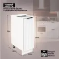 Модульная кухня шкаф напольный 300 мм (ШН 300)
