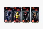 Игровой набор фигурок (4 шт) Кошмарные Чика, Бонни, Фредди, Фокси фнаф разборные, с подсветкой (FNAF)