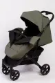 Коляска прогулочная Peppy Polo 2.0 Oliva green (черная рама)
