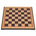 Шахматная доска нескладная деревянная из дуба турнирная без фигур