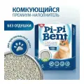 Pi-Pi Bent DeLuxe Classic 4 шт по 5 кг комкующийся наполнитель для кошачьих туалетов