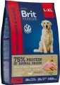 BRIT PREMIUM DOG ADULT LARGE & GIANT для взрослых собак крупных и гигантских пород с курицей (3 кг)