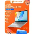 Ноутбук Asus 16 VivoBook S3607AA-SH114 Ul7 355/32Gb/SSD1Tb/noOS/серебристый