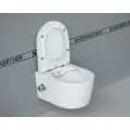 BADENBECHER Унитаз подвесной безободковый с функцией биде 08ABRLW