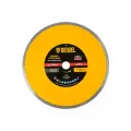 Диск алмазный сплошной Denzel супертонкий, 300 х 25, 4 мм, горячее прессование, мокрое резание 73164