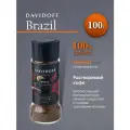 Растворимый Кофе Davidoff Brazil, Арабика, Картонная Коробка, 100г